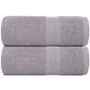 Sada uterákov VidaXL 136827 30x50 cm šedá 2 ks Sada uterákov VidaXL 136827 30x50 cm šedá 2 ks