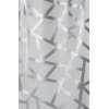 Spirella sprchový záves BIZARRE, strieborné línie, sivý, PEVA, 180 × 200 cm Spirella sprchový záves BIZARRE, strieborné línie, sivý, PEVA, 180 × 200 cm