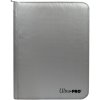 UltraPro Album 9 Pocket Zippered Pro Binder - Silver - Fire Resist 360 UltraPro Album 9 Pocket Zippered Pro Binder - Silver - Fire Resist 360