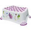 OKT Detský taburet v bielej farbe s motívom Hippo - 40x28x14 cm OKT Detský taburet v bielej farbe s motívom Hippo - 40x28x14 cm