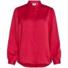 Vila Blúzka Noos Ellette Satin Shirt - Love Potion Ružová Vila Blúzka Noos Ellette Satin Shirt - Love Potion Ružová