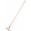 Motyka s násadou 100 cm Rosteto - srdcová 2 hroty - oranžová Motyka s násadou 100 cm Rosteto - srdcová 2 hroty - oranžová