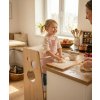 CZ Montessori rostoucí dětská učící věž 3v1 LINDA Maple / White CZ Montessori rostoucí dětská učící věž 3v1 LINDA Maple / White