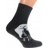 Termo ponožky SNOW tmavosivé