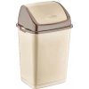 Dunya Odpadkový kôš SWING 50 L - béžový - 15-1340-be Dunya Odpadkový kôš SWING 50 L - béžový - 15-1340-be