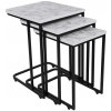 Odkladací stolík Metal Zigon, 3 ks Odkladací stolík Metal Zigon, 3 ks