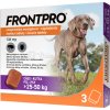 Frontpro 136 mg žuvacie tablety pre psy 25 - 50 kg 1 x 3 ks Frontpro 136 mg žuvacie tablety pre psy 25 - 50 kg 1 x 3 ks