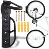 Nástenný držiak na bicykel 18 kg čierny Nástenný držiak na bicykel 18 kg čierny