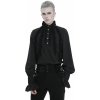 Košele DEVIL FASHION Black Chiffon Košele DEVIL FASHION Black Chiffon