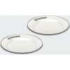 Petromax Smaltované talíře Petromax 26 cm BÍLÉ 2 ks