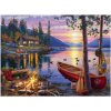 Norimpex diamantové maľovanie Relax pri jazere 30 x 40 cm