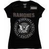 Tričko Ramones - Presidential Seal, Žena,Čierna,XL Tričko Ramones - Presidential Seal, Žena,Čierna,XL