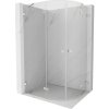 MEXEN/S - Lunar sprchovací kút štvrťkruh krídlový ľavá 100 x 80, transparent, nikel kartáčovaný 833-100L-080P-97-00 MEXEN/S - Lunar sprchovací kút štvrťkruh krídlový ľavá 100 x 80, transparent, nikel kartáčovaný 833-100L-080P-97-00