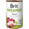 Brit Paté & Meat Duck 400g: prémiové kačacie krmivo pre psy