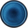 Čierny/modrý dezertný tanier z kameniny ø 21 cm Gastro Dark Blue/Black – Bitz Čierny/modrý dezertný tanier z kameniny ø 21 cm Gastro Dark Blue/Black – Bitz