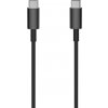Prepojovací kábel Setty USB-C - USB-C 1,0 m 3A čierny Prepojovací kábel Setty USB-C - USB-C 1,0 m 3A čierny
