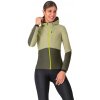 Castelli Fly Unlimited W Jacket, Green tea Veľkosť: S Ľahká vetruodolná dámska bunda na bicykel aj mimo neho Castelli Fly Unlimited W Jacket, Green tea Veľkosť: S Ľahká vetruodolná dámska bunda na bicykel aj mimo neho