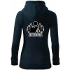 Apalucha chalupa - Mikina dámska trendy zipper s kapucňou - S ( Tmavomodrá (takmer čierna) ) Apalucha chalupa - Mikina dámska trendy zipper s kapucňou - S ( Tmavomodrá (takmer čierna) )