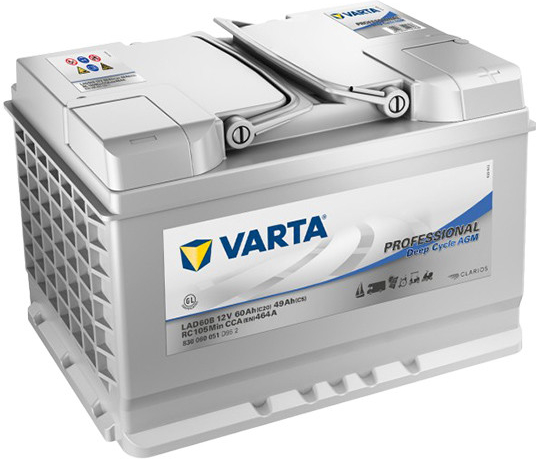 Varta AGM Professional 12V 60Ah 510A 830 060 051