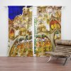 Sablio Záves Barcelona Gaudi Casa Batllo 1: 2ks 140x250cm Sablio Záves Barcelona Gaudi Casa Batllo 1: 2ks 140x250cm