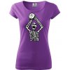 Basketbal kostra - Dámske tričko Pure - M ( Fialová ) Basketbal kostra - Dámske tričko Pure - M ( Fialová )