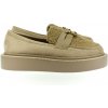 Dámske béžové mokasíny s plyšom Sevilla Dámske béžové mokasíny s plyšom Sevilla