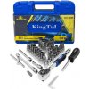 KINGTUL Súprava náradia 1/4 bity nástavce 53 ks kufrík KINGTUL Súprava náradia 1/4 bity nástavce 53 ks kufrík