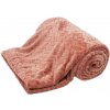 ARÔME HOME Mikroflanelová deka, Rustic púdrová ARÔME HOME Mikroflanelová deka, Rustic púdrová