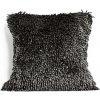 Dekoračná obliečka na vankúš 50x50 EuroFirany SHAGGY oceľová Dekoračná obliečka na vankúš 50x50 EuroFirany SHAGGY oceľová