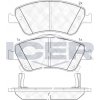 Sada brzdových platničiek kotúčovej brzdy ICER 181869 Sada brzdových platničiek kotúčovej brzdy ICER 181869