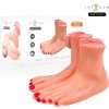 Intense deep touch - gabbie two-piece foot-shaped mastubador Intense deep touch - gabbie two-piece foot-shaped mastubador