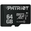 Patriot 64GB microSDHC PSF64GMDC10