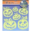 Halloween svietiace nálepky v tme na stenu tekvice Halloween svietiace nálepky v tme na stenu tekvice