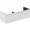 Ideal Standard Finesse - Umývadlová skrinka, 120x44x37 cm, 2 zásuvky, matná biela E3389Y1 Ideal Standard Finesse - Umývadlová skrinka, 120x44x37 cm, 2 zásuvky, matná biela E3389Y1