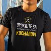 Tričko s potlačou KUCHÁR Pánsky Čierna S Tričko s potlačou KUCHÁR Pánsky Čierna S