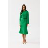 Stylove koktejlové šaty klasického strihu midi veľkosti XXL Stylove koktejlové šaty klasického strihu midi veľkosti XXL