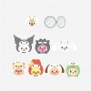 Stray Kids: Skzoo X Sanrio - Plush Mirror Wolf Chan X AHIRUNOPEKKLE Stray Kids: Skzoo X Sanrio - Plush Mirror Wolf Chan X AHIRUNOPEKKLE