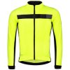 Force FROST fluo-čierna pánska softshell cyklobunda - M Force FROST fluo-čierna pánska softshell cyklobunda - M