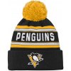 OUTERSTUFF Detská zimná čiapka Pittsburgh Penguins Jacquard Cuffed Knit With Pom