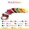 L3DT sada filamentov PLA pre 3D perá, 20 farieb, 5m, mix, PLA20MIX L3DT sada filamentov PLA pre 3D perá, 20 farieb, 5m, mix, PLA20MIX
