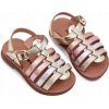 DIEVČENSKÉ SANDÁLE PRE DETI Z EKOLOGICKEJ KOŽE ZLATÉ 28 DIEVČENSKÉ SANDÁLE PRE DETI Z EKOLOGICKEJ KOŽE ZLATÉ 28