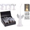 Sezónkovo Závesný anjel s LED 11 cm Sezónkovo Závesný anjel s LED 11 cm