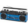 Rádiomagnetofón Trevi RR 501 BK BL (RR501BL) Rádiomagnetofón Trevi RR 501 BK BL (RR501BL)