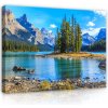 OBRAZ HORY JAZERO PRÍRODA POHĽAD NA PLÁTNO STENU SPÁLŇA OBÝVACIA 100x70 OBRAZ HORY JAZERO PRÍRODA POHĽAD NA PLÁTNO STENU SPÁLŇA OBÝVACIA 100x70