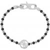 Guess Moderný oceľový náramok s onyxom Log-in JUMB03037JWSTBK 20 cm - S Guess Moderný oceľový náramok s onyxom Log-in JUMB03037JWSTBK 20 cm - S