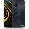Picasee ULTIMATE CASE pro Xiaomi Poco M3 - Black marble Picasee ULTIMATE CASE pro Xiaomi Poco M3 - Black marble