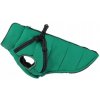 BUNDA OBLEČENIE PRE PSA VESTA TEPLÁ ZIMNÁ ZELENÁ S POSTROJOM S BUNDA OBLEČENIE PRE PSA VESTA TEPLÁ ZIMNÁ ZELENÁ S POSTROJOM S