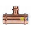 Medený T-kus 22x18x22 voda/plyn Medený T-kus 22x18x22 voda/plyn
