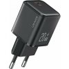 Usams Charger 1xUSB-C PD 3.0 20W Fast Wall Charger Black Usams Charger 1xUSB-C PD 3.0 20W Fast Wall Charger Black