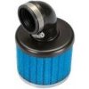 Vzduchový filter Polini Special Air Box Filter 34 mm 90° modrý Vzduchový filter Polini Special Air Box Filter 34 mm 90° modrý